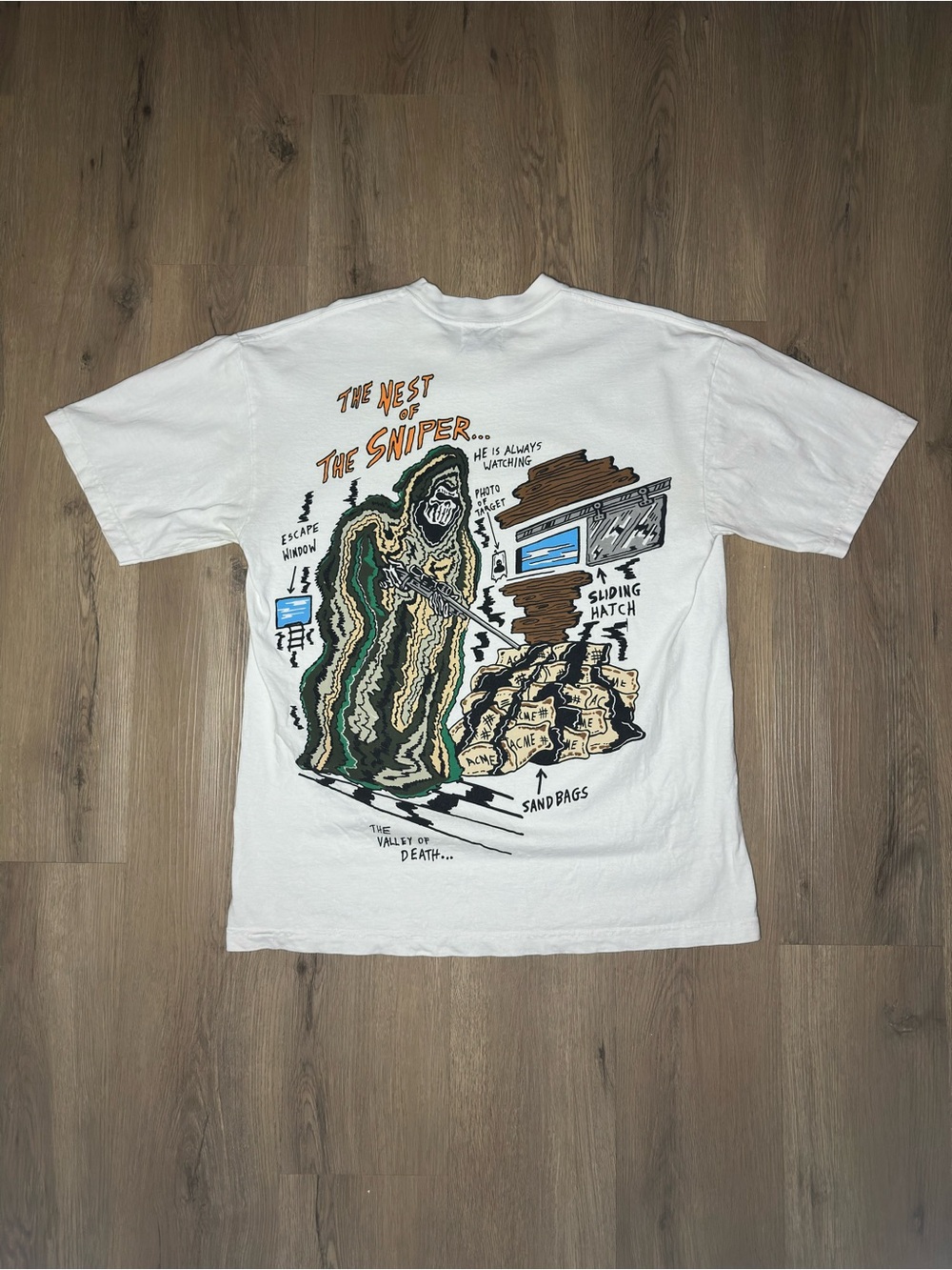Warren Lotas Snipers Nest ‘White’ T-Shirt